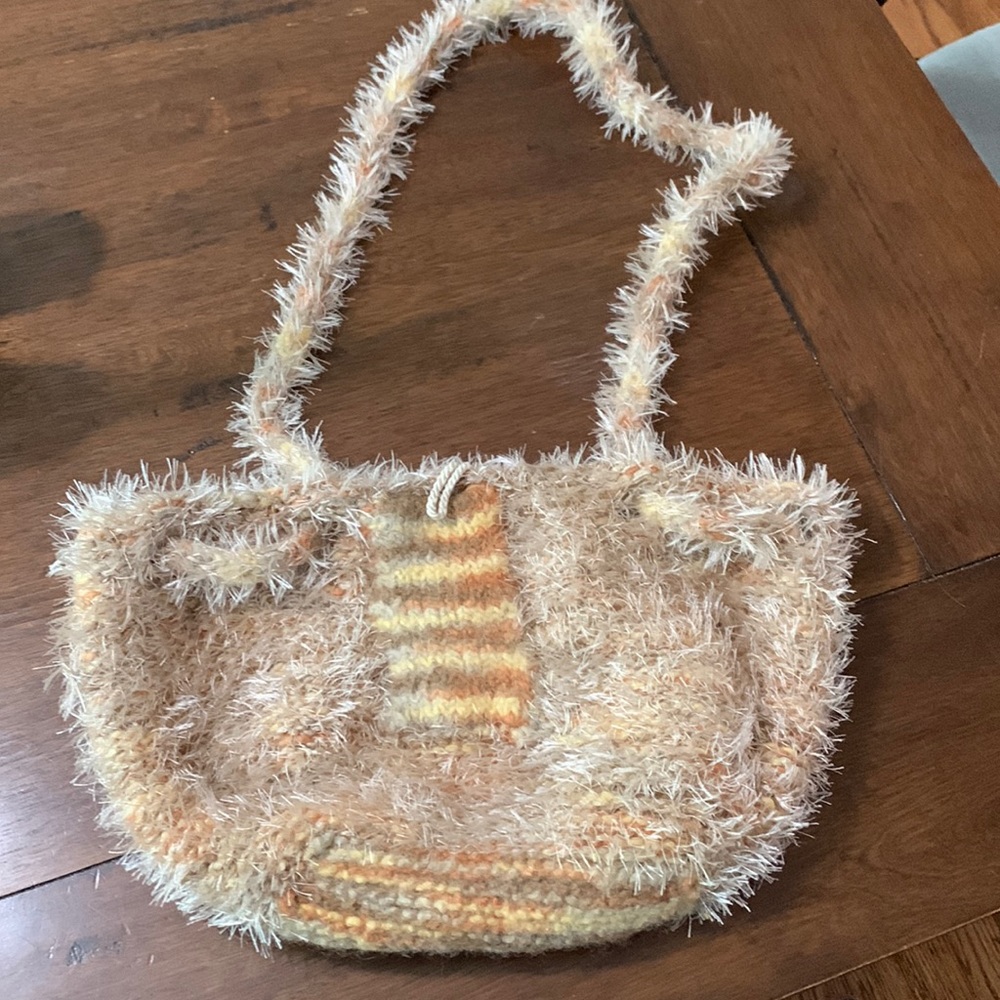 💙 Handmade Crochet Beach “MINI” Shoulder Tote Bag-NFS do not buy